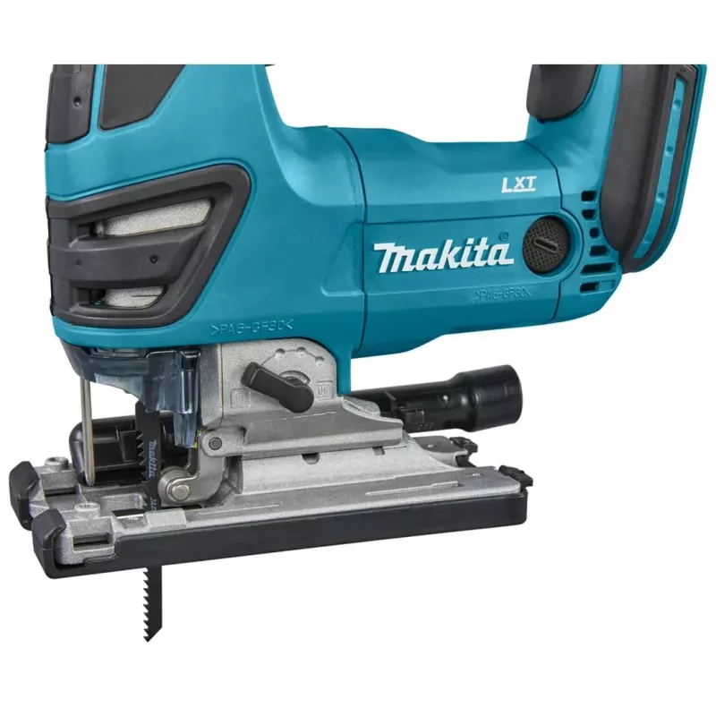 Stichsäge Makita DJV180ZX kabellos Gehäuse allein — 3-stufige Pendelhubfunktion, 0–2600 SPM, Hubhöhe 26 mm, Schnitttiefe Holz 135 mm