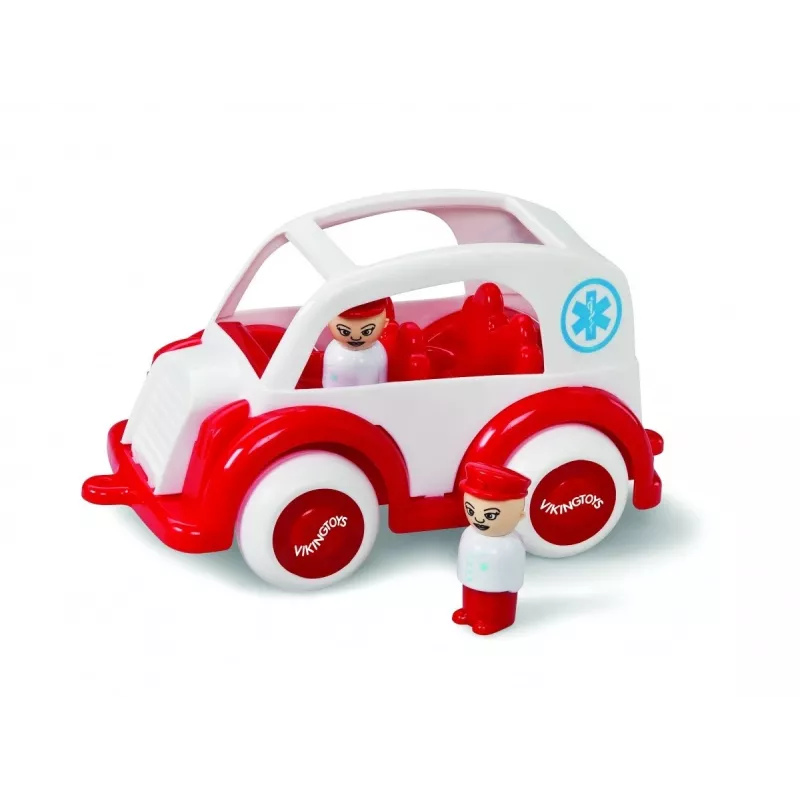 Fahrzeug Jumbo Krankenwagen mit Figuren Viking Toys