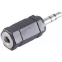 ShiverPeaks BS57016 Kabelverbinder 3,5 mm Schwarz Stecker/Buchse