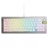 Mechanische Gaming-Tastatur GLORIOUS GMMK 3 Pro 65% Pre-Built ANSI US mit Fox HE Switches, Silber