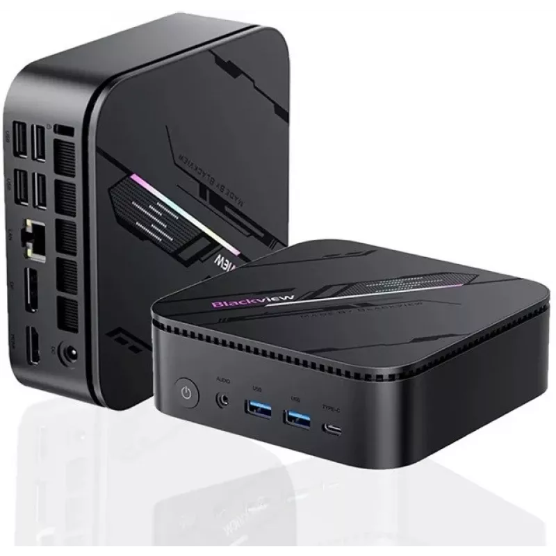 Mini PC Blackview MP100 Pro I5-12450H 16GB 512GB W11 PRO Schwarz