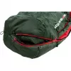 Mumien-Schlafsack Schwarz Arrow ECO (Dunkelgrün/Rot)