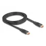 DeLOCK HDMI-Kabel 2m Typ A Stecker auf Stecker 48 Gbit/s Schwarz
