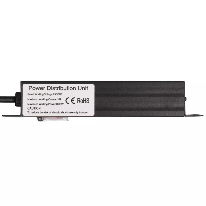 Extralink 10 1U 3 Socket EU Type Power PDU With Switch PDU 3-EU