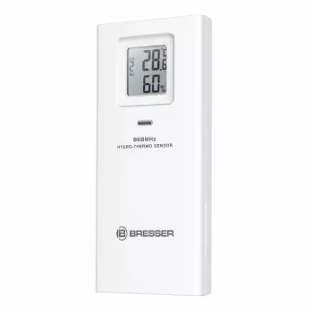 Wetterstation Bresser 7003800 7-in-1 kabelloser Innen-/Außentemperatur- und Luftfeuchtigkeitsmonitor