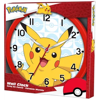 Wanduhr Pokemon Pikachu 25cm