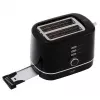 Adler AD 3224b Toaster mit Brötchenaufsatz 7 Bräunungsstufen schwarz