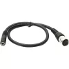 Netzteiladapterkabel Honeywell VM1078Kabel Schwarz