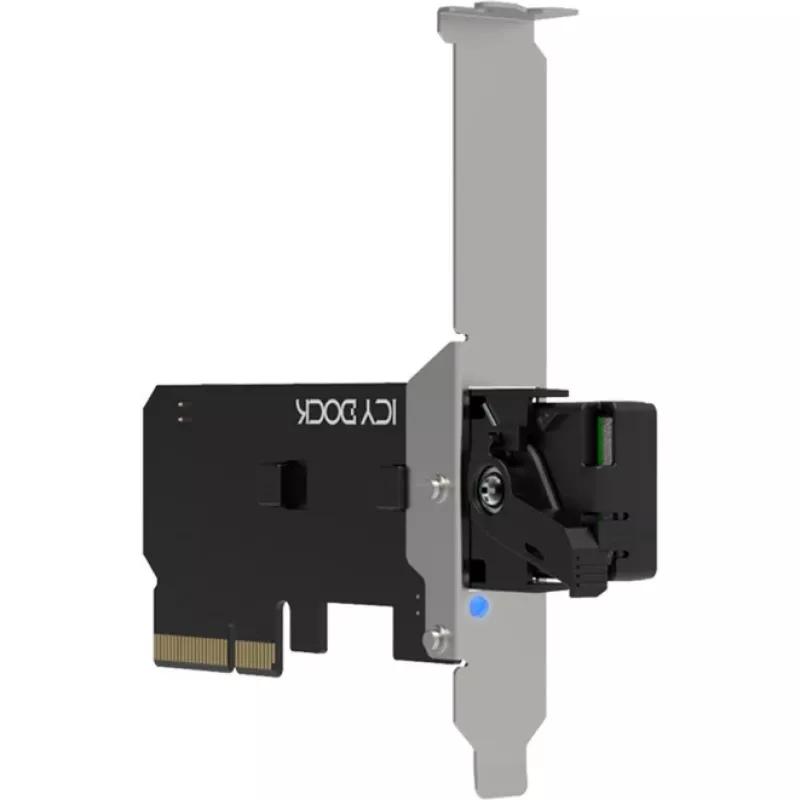 ICY DOCK MB305M4P-B Wechselrahmen M.2 NVMe SSD auf PCIe 4.0 x4 Adapterkarte
