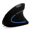 MEDIA-TECH VERTIC MT1122 Kabelgebundene vertikale Maus 6400 DPI Schwarz