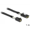 SAS-Kabel DeLOCK 83389 1m Schwarz