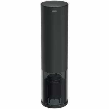 Bolsena, Elektrischer Korkenzieher mit Prestigio-Logo, Belüfter, Vakuumversiegelung, schwarze Farbe