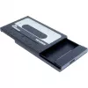 HDD-Gehäuse Inter-Tech HD-25620 Schwarz-Weiß 2.5 Zoll