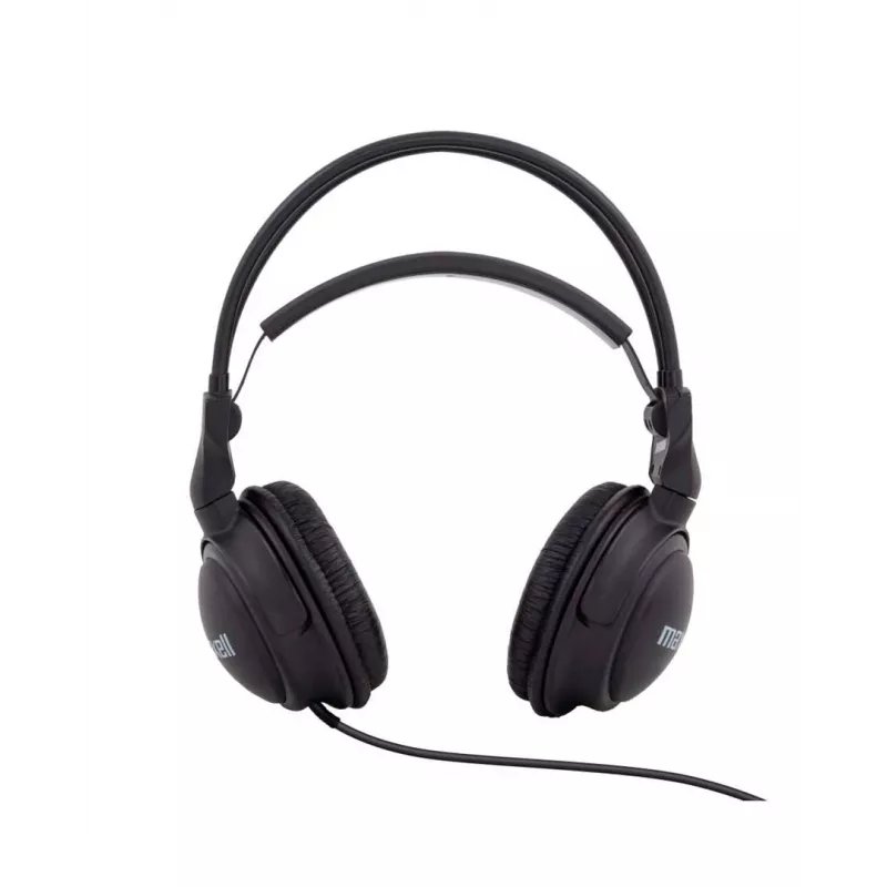 Kopfhörer Maxell Home Studio MAX-833, kabelgebunden ohrumschließend, 32 Ω, 98 dB, 16–22000 Hz, 5 m Kabel, Ohrbügel/Überkopf, schwarz