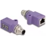 DeLOCK 60669 Kabel-Adapter M12 RJ45 Violett