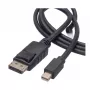 ROLINE - DisplayPort-Kabel - DisplayPort (M) - Mini DisplayPort (M) - 5 m - verriegelt - Schwarz (11.04.5637)