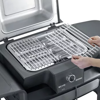 Elektrogrill SEVERIN ZB 8190 — kompakter Tischgrill, Modell ZB 8190
