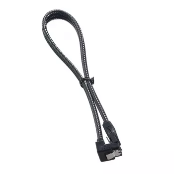 ModMesh Right Angle SATA 3 Kabel 30 cm - carbon - Kabel - Digital/Daten (CM-CAB-RSAT-N30KC-R)