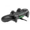 Kabel-Gamepad TRACER SHOGUN PRO Schwarz — 16 Tasten, analog/digital, 1,5 m Kabel, Vibration, PC/PS4/PS3