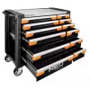 Werkstattschrank NEO tools PRO 12 Schubladen 84-225, robuste Aufbewahrung aus Stahl für Werkzeuge