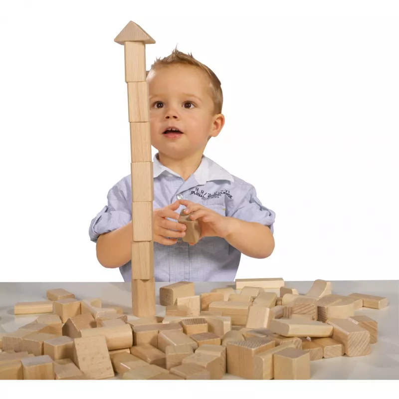 Eichhorn Natural Holzbausteine, Konstruktionsspielzeug