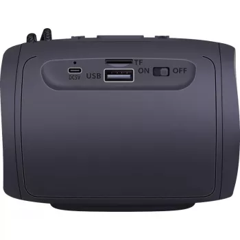 Tragbarer Bluetooth-Lautsprecher DEFENDER Ejoy S200 TWS 2.0, 5 W, Bluetooth 5.3, LED, 10 h Akkulaufzeit, eingebautes Mikrofon