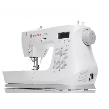 SINGER Nähmaschine C7205 — mechanisches Modell mit 200 Stichen und 8 Knopflochvarianten