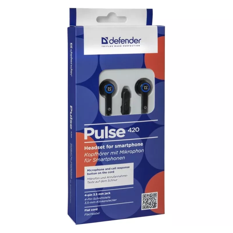 Kabelgebundener Ohrhörer Defender PULSE 420
