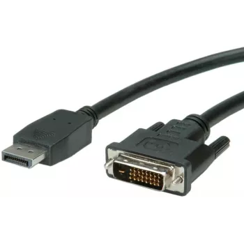 Video-Kabeladapter VALUE 11.99.5619 1,5 m DisplayPort auf DVI Schwarz
