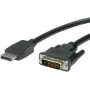 Video-Kabeladapter VALUE 11.99.5619 1,5 m DisplayPort auf DVI Schwarz