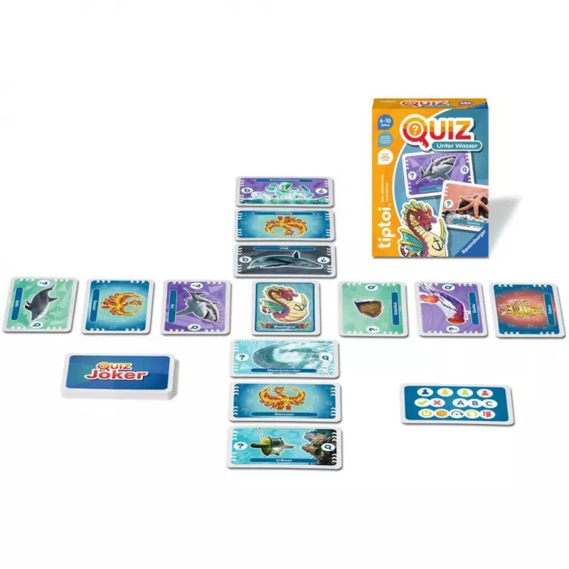 tiptoi Quiz Unterwasser, Quizspiel