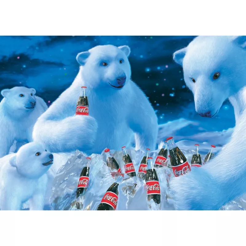 Coca-Cola - Eisbären, Puzzle 1000 Teile