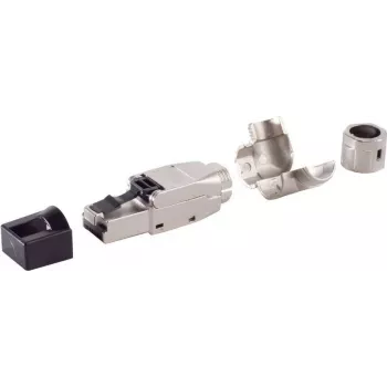 Kabelstecker RJ-45 ShiverPeaks BS08-45010 Silber Stecker