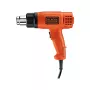 Heißluftpistole Black & Decker KX1650 — 1750 W, bis zu 600 °C, Luftstrom 570–740 l/min, 2 m Kabel, 600 g