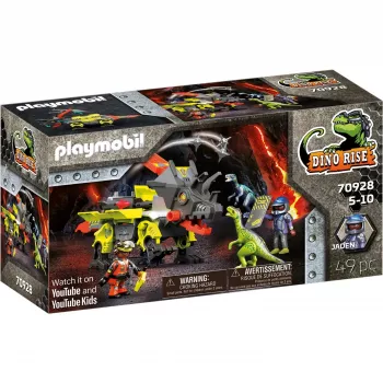 70928 Dino Rise Robo-Dino Kampfmaschine, Konstruktionsspielzeug