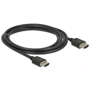 HDMI-Kabel DeLOCK 85294 2m Typ A Stecker auf Stecker Schwarz