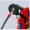 Selbsteinstellende Crimpzange 97 53 04 SB (Rot/Blau, für Aderendhülsen)