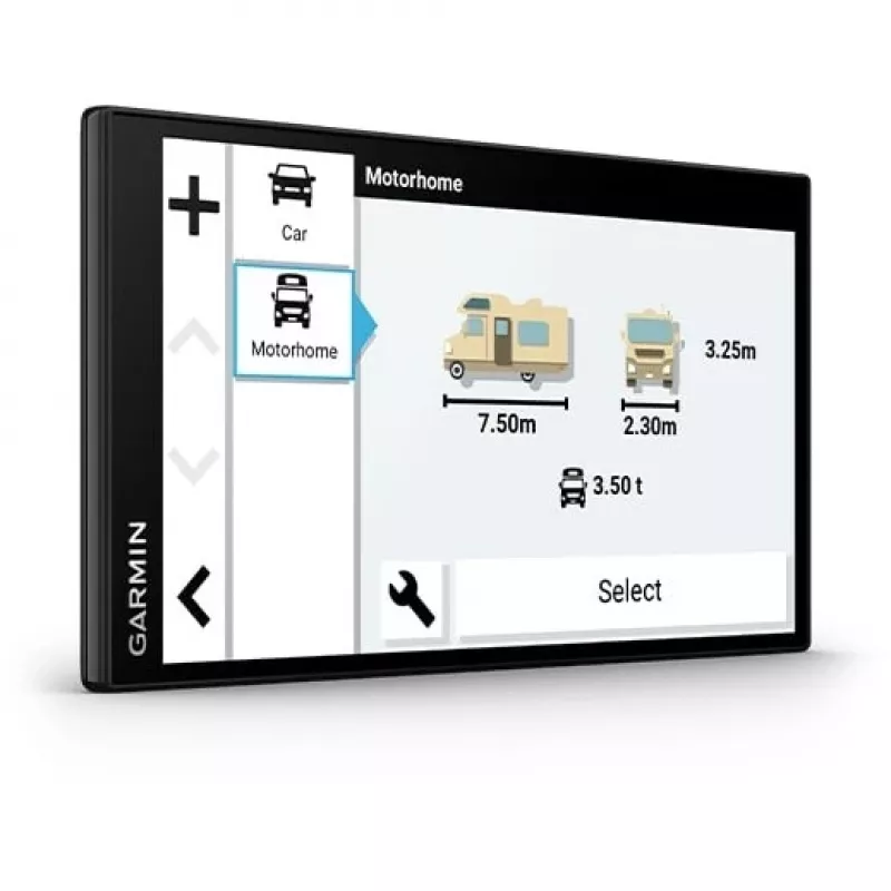 Garmin Camper 795 Navigationssystem Tragbar / Festmontiert 17,6 cm (6,95 inch) TFT Touchscreen 239,6 g Schwarz (010-02747-10)