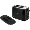 Toaster JATA TT631 2 Scheiben 750 W Schwarz Edelstahl