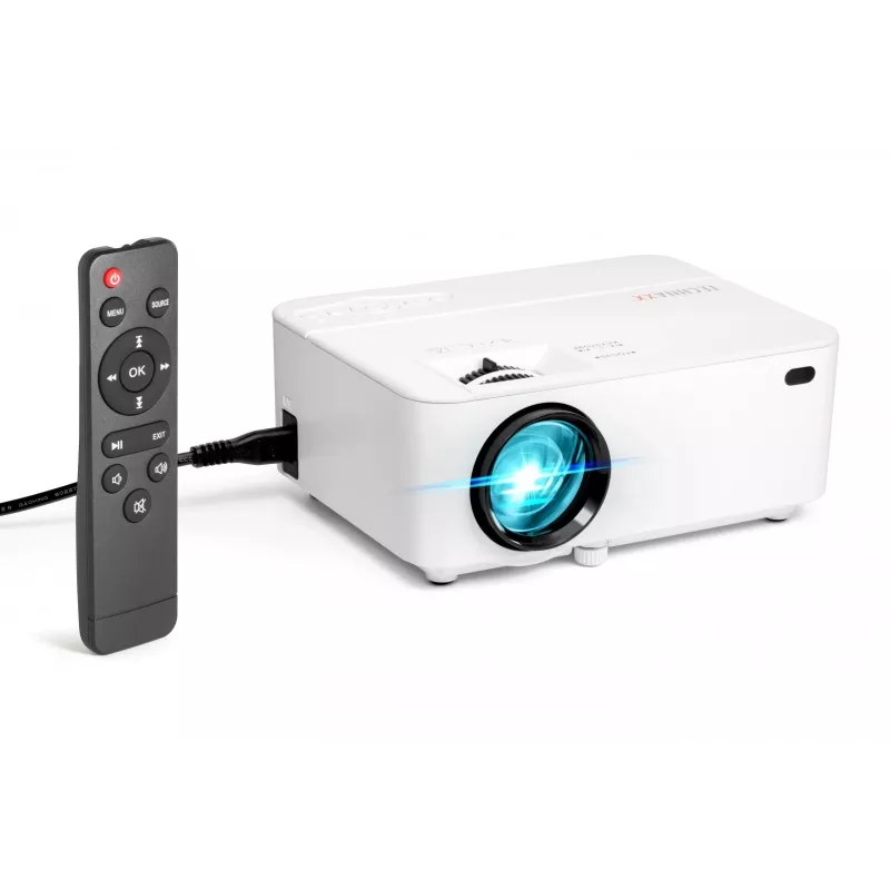 Technaxx TX-113 Standard Throw Projektor 1800 ANSI Lumen LED 800x480 Weiß