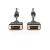 ASSMANN Monitorkabel DVI St/St 3m Dual Link 2Ferrit Kerne Anschlusskabel K8 bulk 24+1 (AK-320101-030-S)