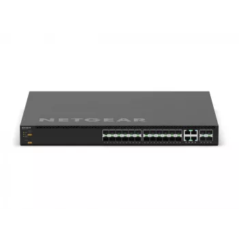 NETGEAR MSM4328F Managed L3 10G Ethernet (100/1000/10000) 1U Schwarz