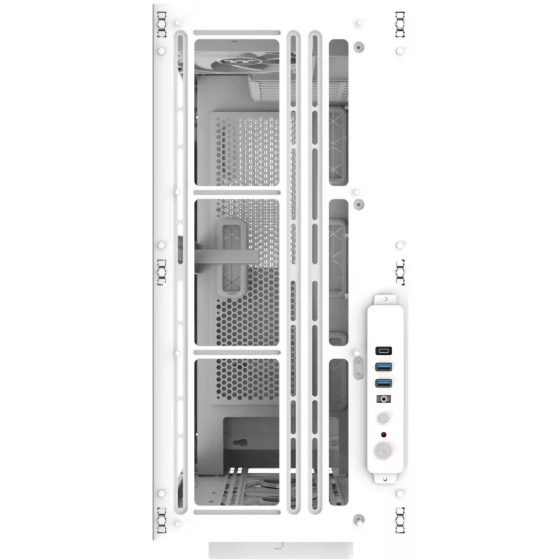 Thermaltake AX500 Grand Tour E-ATX-Gehäuse mit Glasseitenfenster (Weiß)