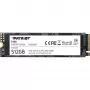 Interne SSD PATRIOT P300 512 GB M.2 PCIe NVMe — Lesen 1700 MB/s, Schreiben 1200 MB/s, 3D NAND, 3,8 mm, TBW 240