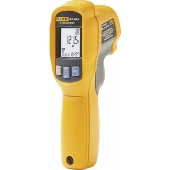 Fluke 64 Max - F,°C - -30 - 600 °C - Schwarz - Gelb - -22 - 1112 °F - 500 ms - 8 - 14 µm (4856105)