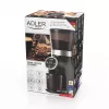 Professionelle Kaffeemühle, Stahlmahlwerk, 31 Mahlgradeinstellungen, Café 90g/m, Adler, AD4450, 300, Schwarz