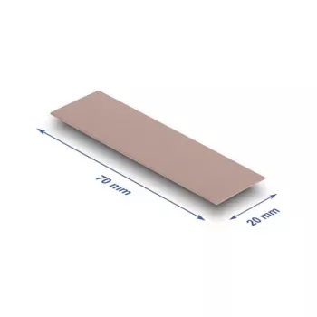Thermopad DeLOCK 18479 3 W/m·K Rosa 20x70x0,75 mm