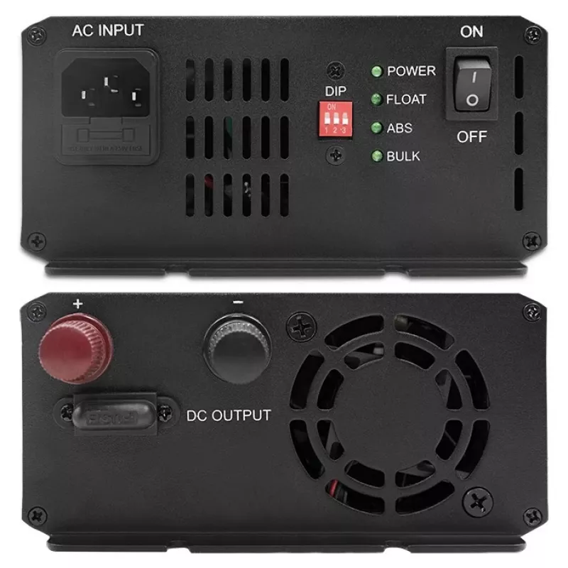 Ladegerät QOLTEC Monolith 20 A 12 V für LiFePO4-, AGM-, GEL-, SLA-Batterien