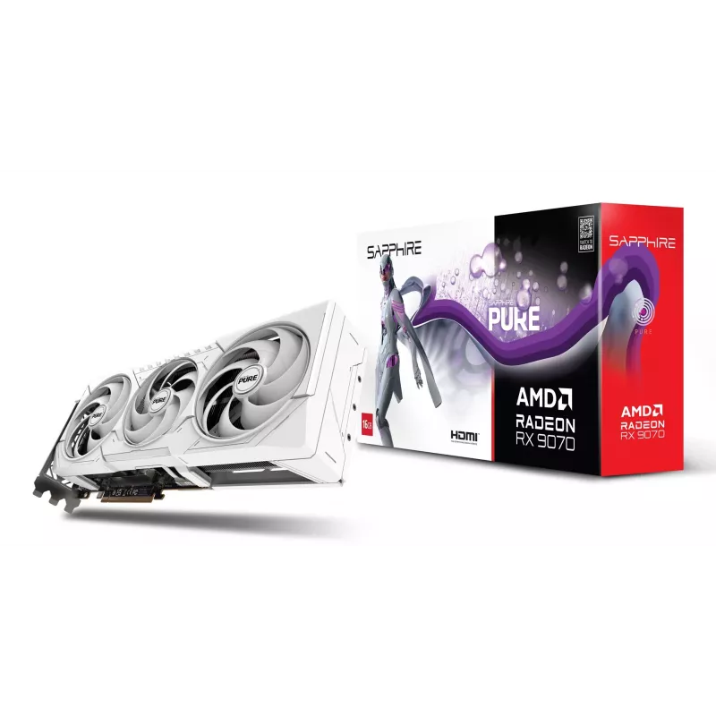 SAPPHIRE Radeon RX 9070 16GB GDDR6 Grafikkarte