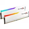 DIMM 64 GB DDR5-6000 (2x 32 GB) Dual-Kit, Speicher Weiß, F5-6000J2836G32GX2-RM5NRW, Ripjaws M5 Neo RGB, AMD EXPO